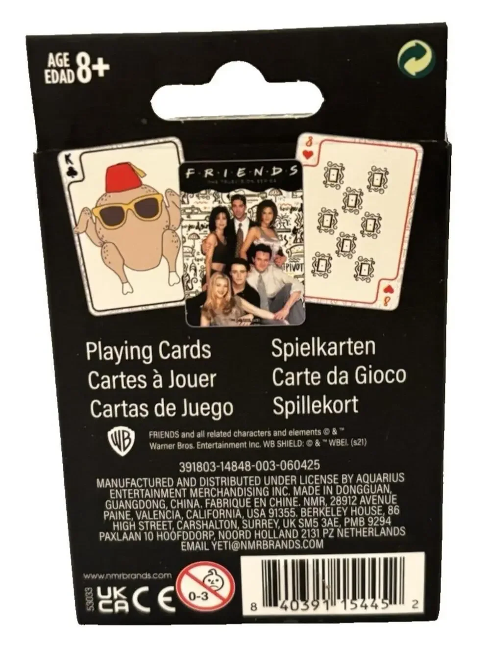 Friends TV Show Playing Cards Deck Collectible Game New Fun Gift for Fans NEW